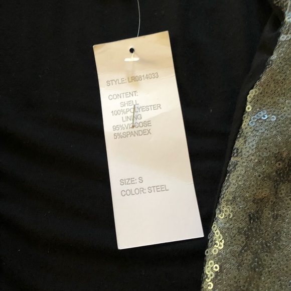 Design History steel sequin 3/4 length jacket - Picture 7 of 8